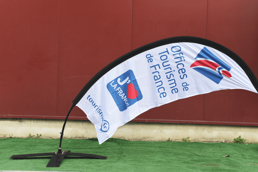 Votre Oriflamme, drapeau publicitaire personnalisé dès 52,2€ HT