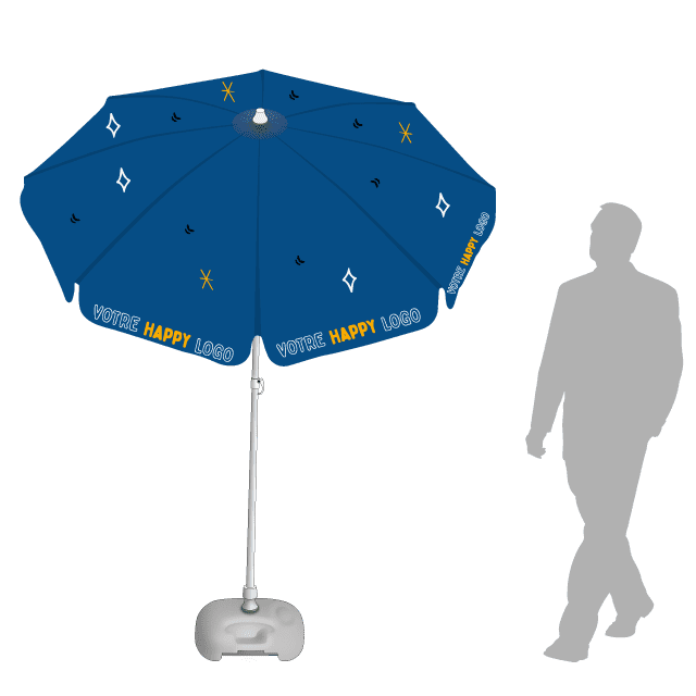 Barnum parapluie personnalisé: Pack Sublim'O ALU45 - Happy-Fab