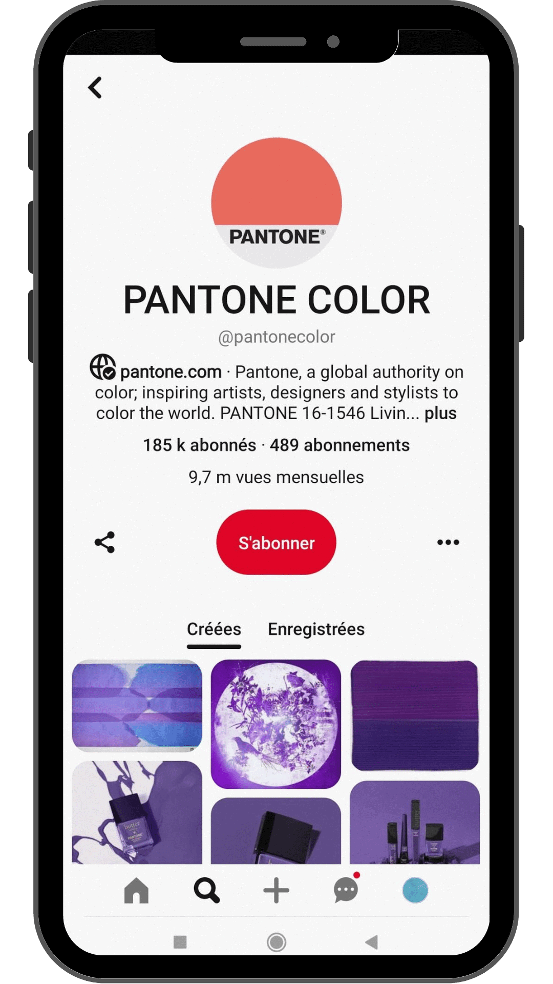 PANTONE COLOR @pantonecolor 0 pantone.com • Pantone, a global authority on color; inspiring artists, designers and stylists to color the world. PANTONE 16-1546 Livin... plus